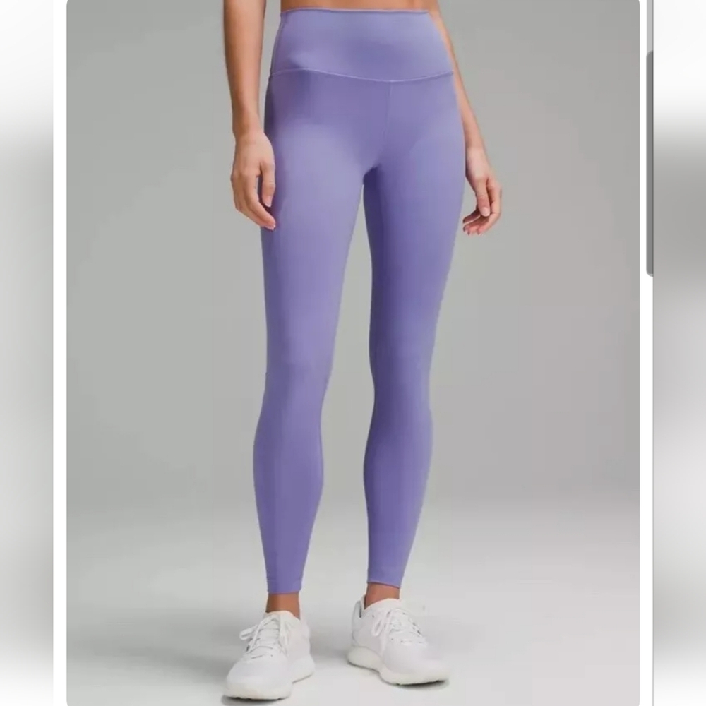 NWT Lululemon Wunder Train High-Rise Tight 25" Dark Lavender Size 6